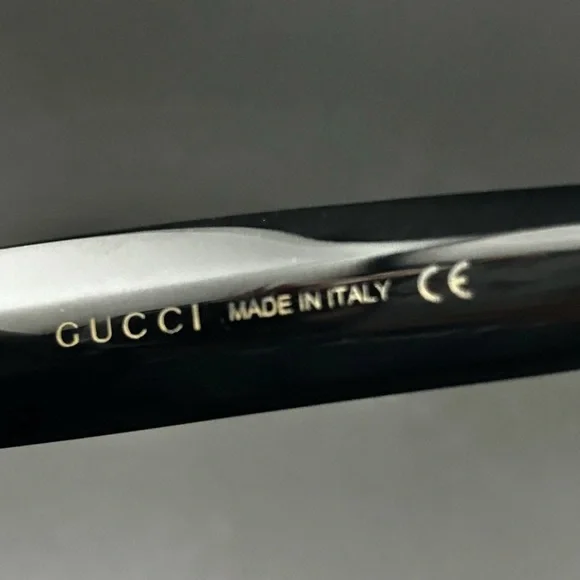 GUCCI GG0208S Round Frame Star Grey Gradient Black Sunglasses - Picture 14 of 16